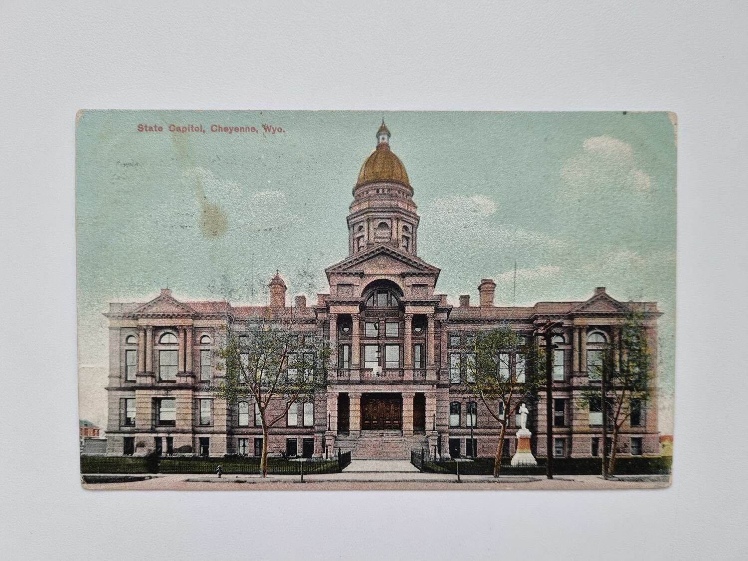 Vykort State Capitol, Cheyenne, Wyo