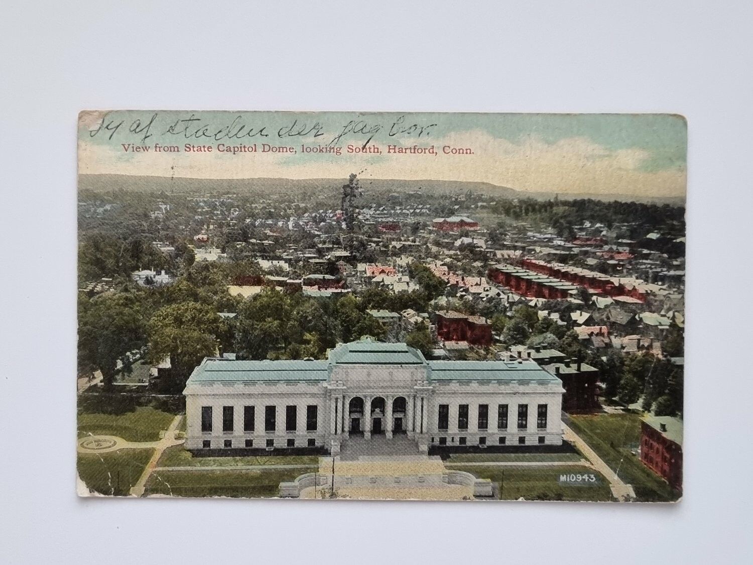 Vykort State of Connecticut: State Capital and Dome 1912
