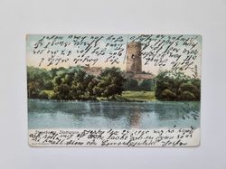 Vykort Stegeborgs slottsruin