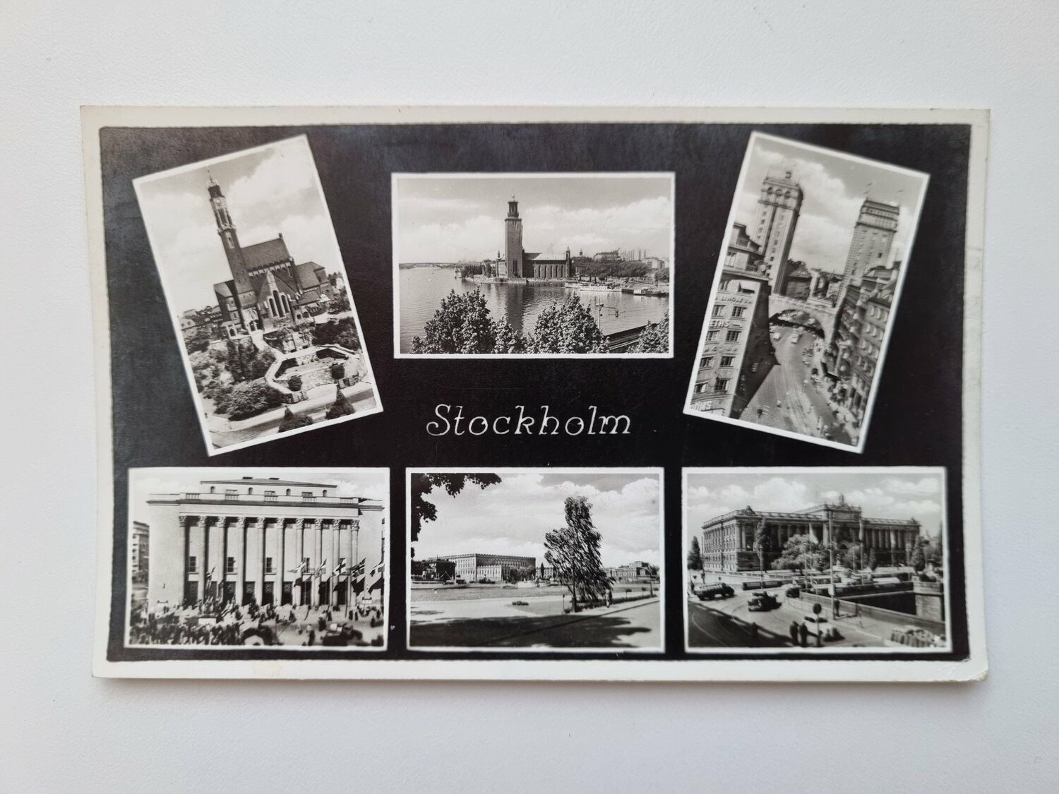 Vykort Stockholm 1953