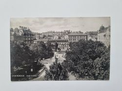 Vykort Stockholm Adolf Fredriks torg, 1924