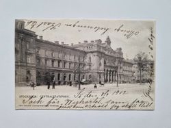 Vykort STOCKHOLM CENTRALSTATIONEN 1902