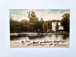 Vykort Stockholm Haga Slott, 1902