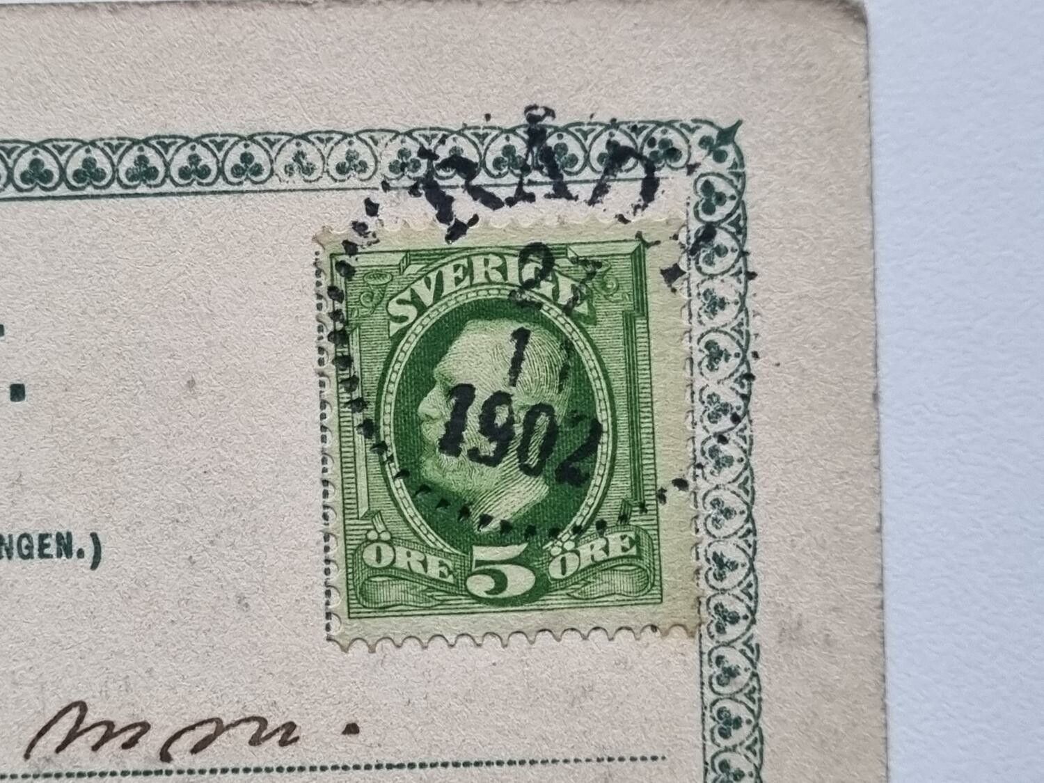Vykort Stockholm Katarinahissen 1902