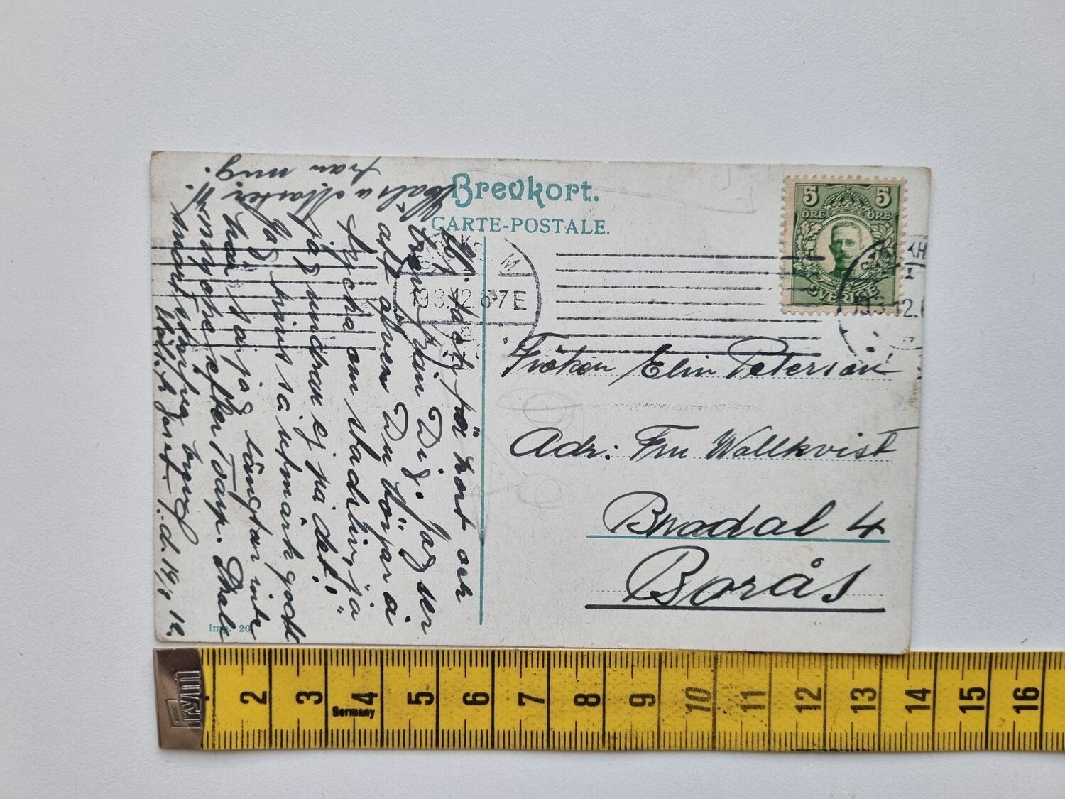 Vykort Stockholm Kungl. Dram. Teatern, 1912