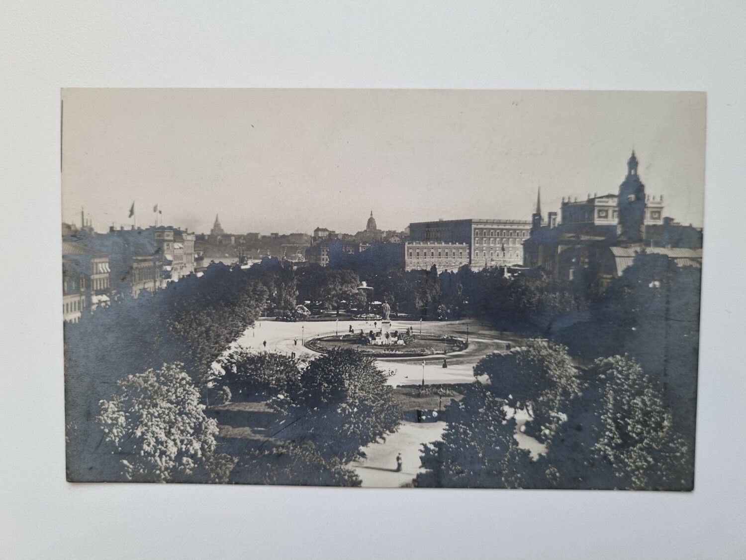 Vykort Stockholm Kungsträdgården