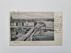 Vykort Stockholm Panorama från Mosebacke