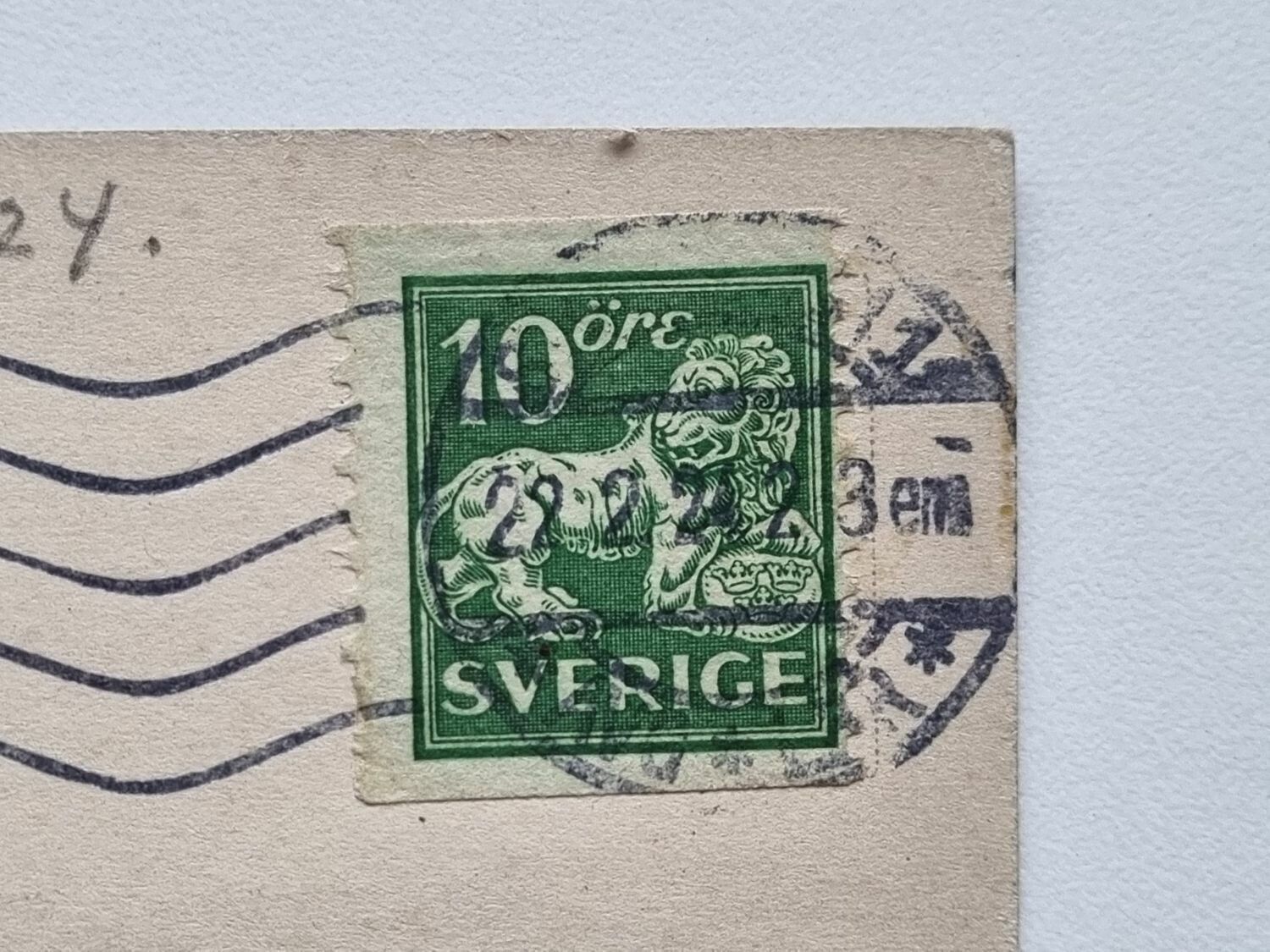 Vykort Stockholm Nya Tekniska Högskolan, 1924