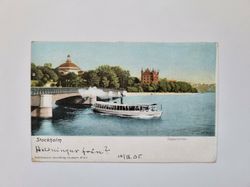 Vykort Stockholm Skeppsholmen, 1905