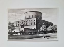 Vykort Stockholm Stadsbiblioteket 1945?