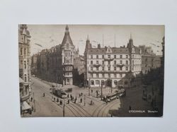 Vykort Stockholm Stureplan 1921