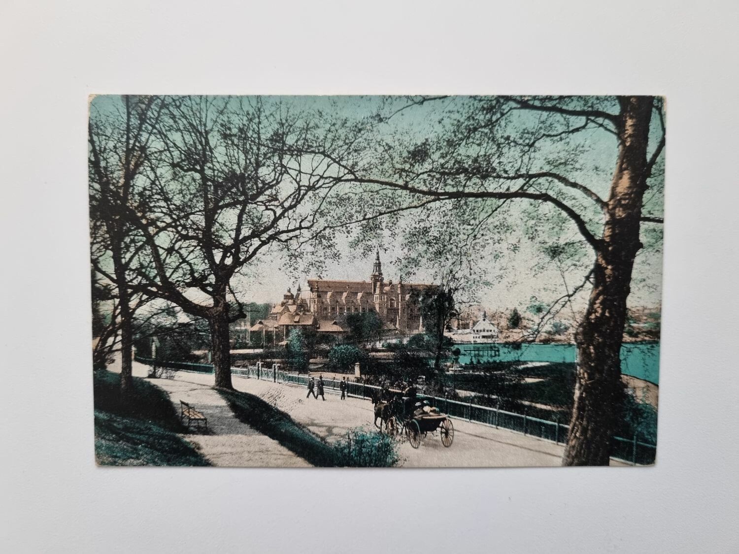 Vykort Stockholm, Djurgården 1905
