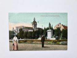 Vykort STOCKHOLM, KUNGSTRÄDGÅRDEN, 1911