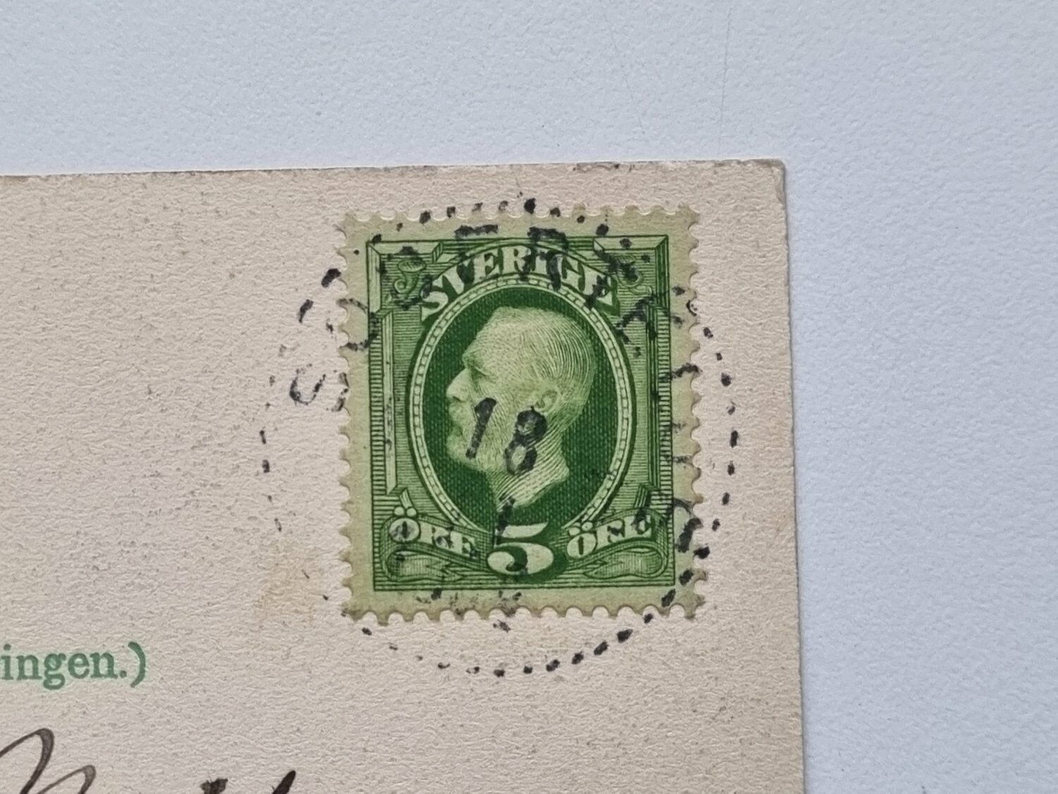 Vykort Stockholm, Kungliga Slottet
