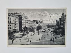 Vykort Stockholm Vasagatan med centralstationen 1927