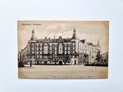 Vykort Stockholm, Karlaplan