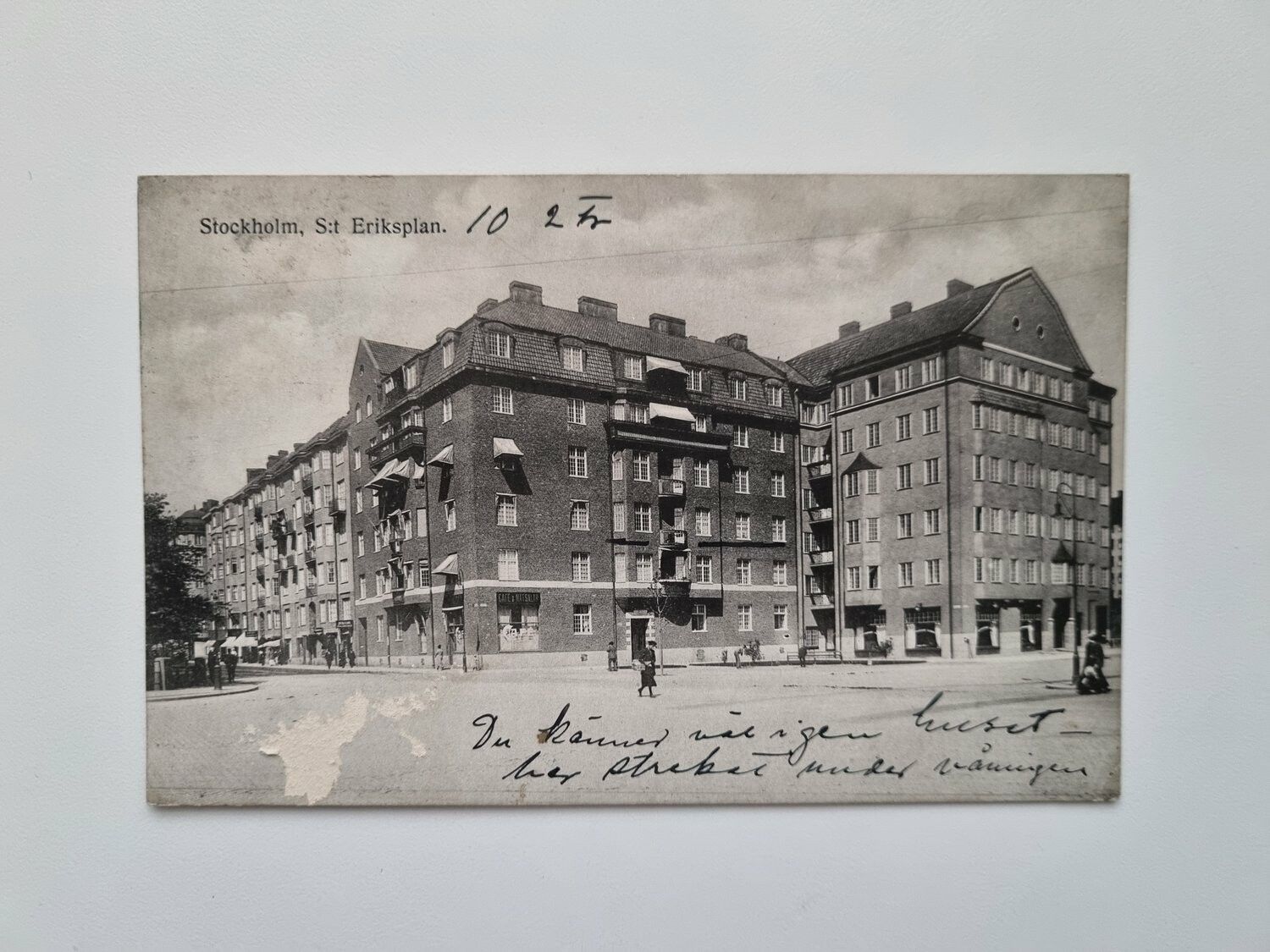 Vykort Stockholm, S:t Eriksplan