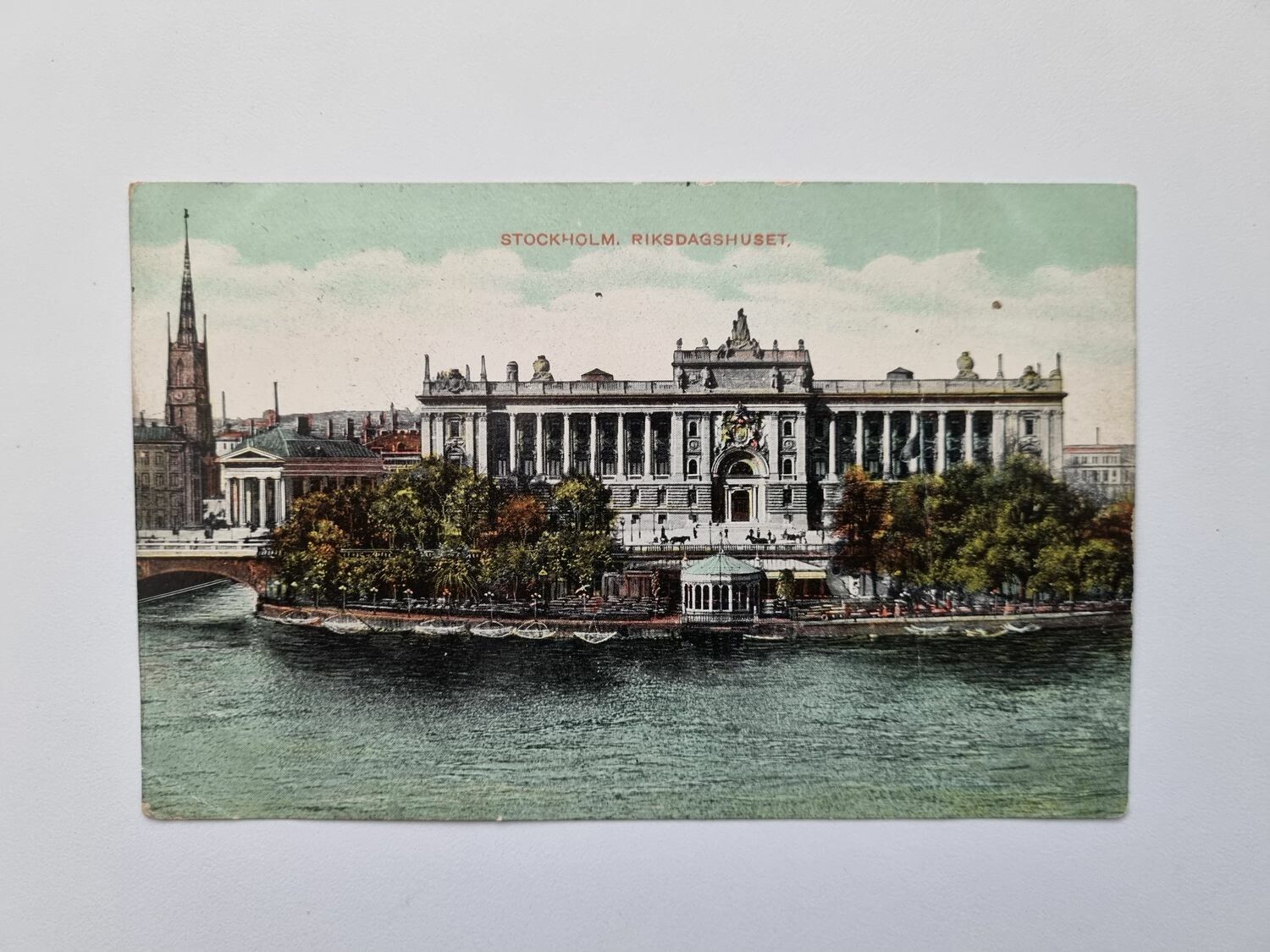Vykort STOCKHOLM. RIKSDAGSHUSET