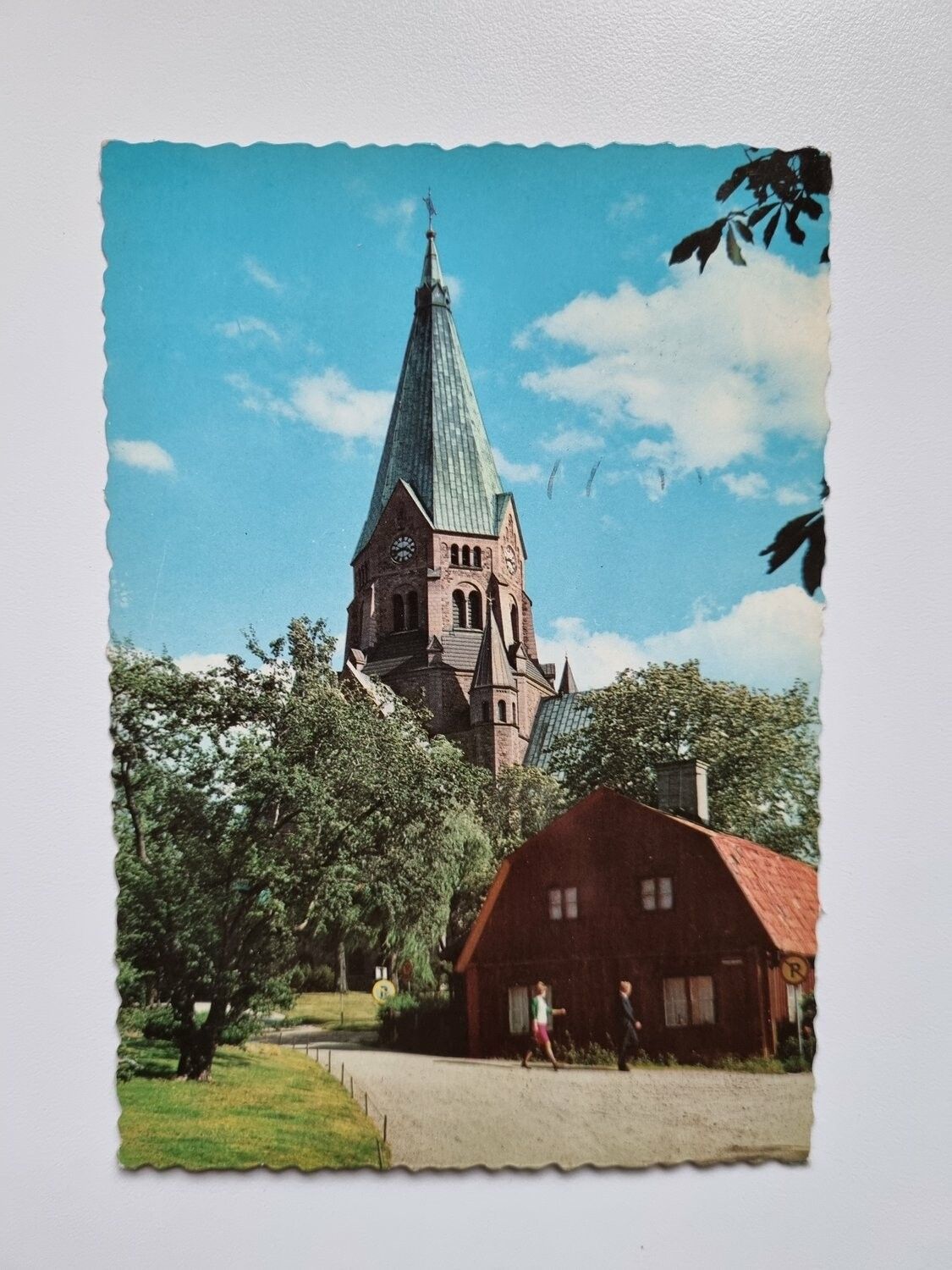 Vykort Stockholm. Sofia kyrka