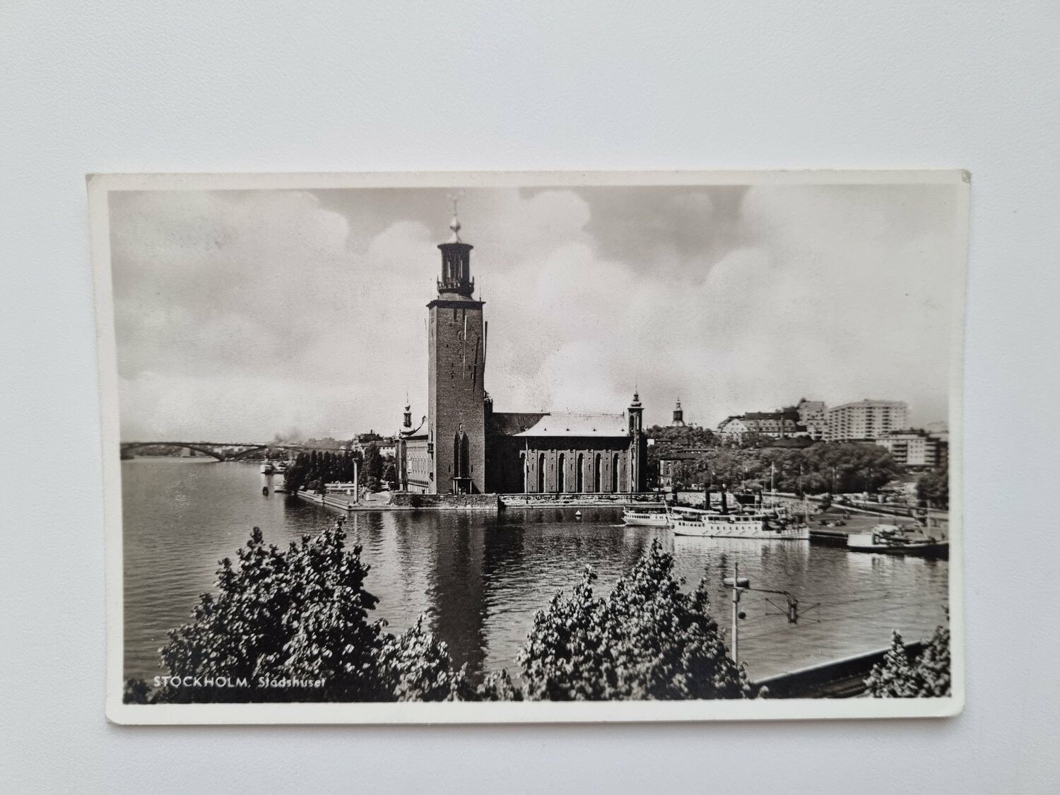 Vykort STOCKHOLM. Stadshuset