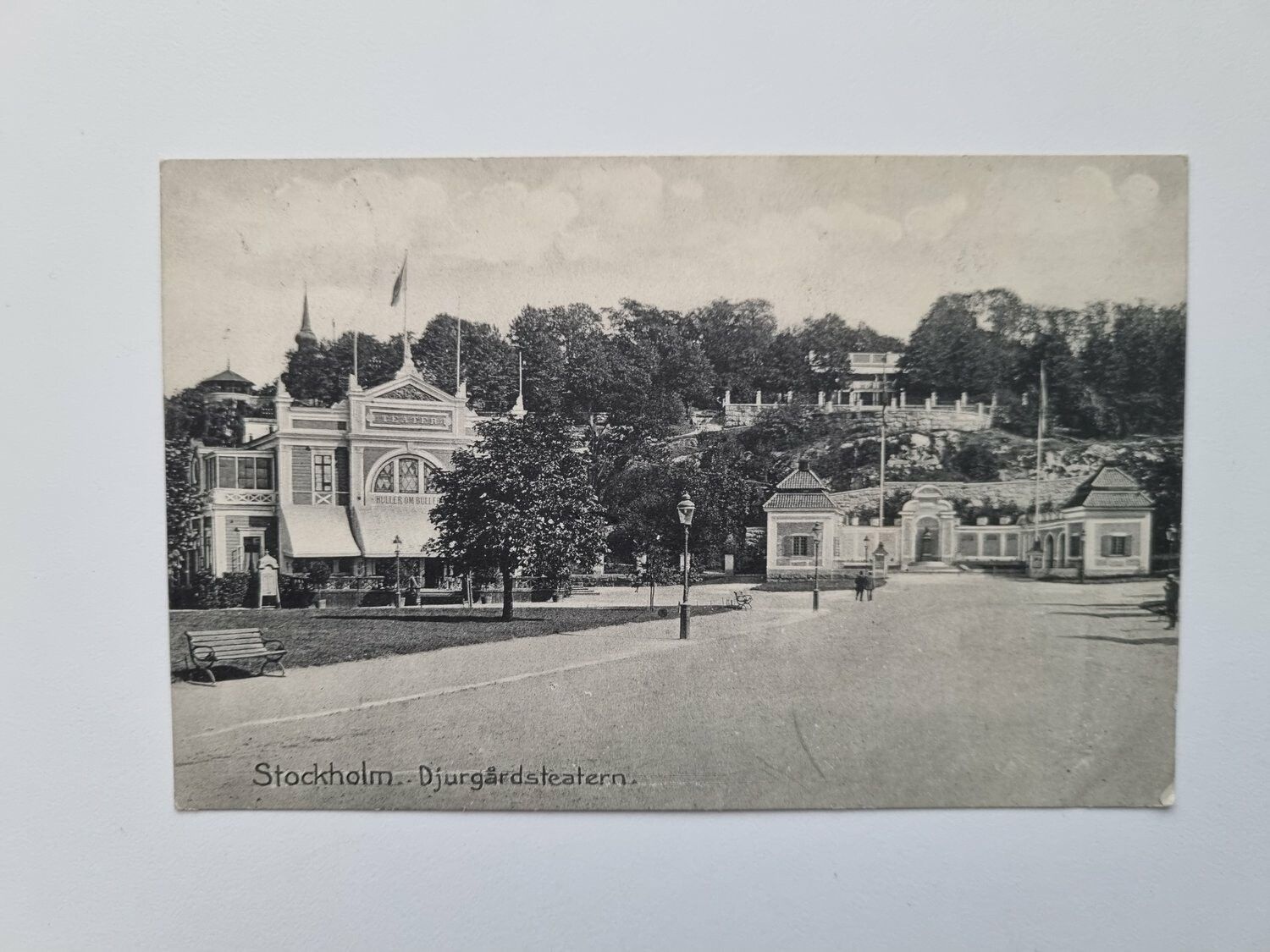 Vykort Stockholm.. Djurgårdsteatern