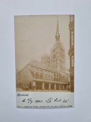 Vykort Stralsund 1901