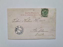 Vykort stämplad 1902