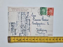 Vykort stämplad 1925