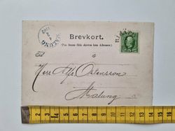 Vykort stämplat Malung 1902