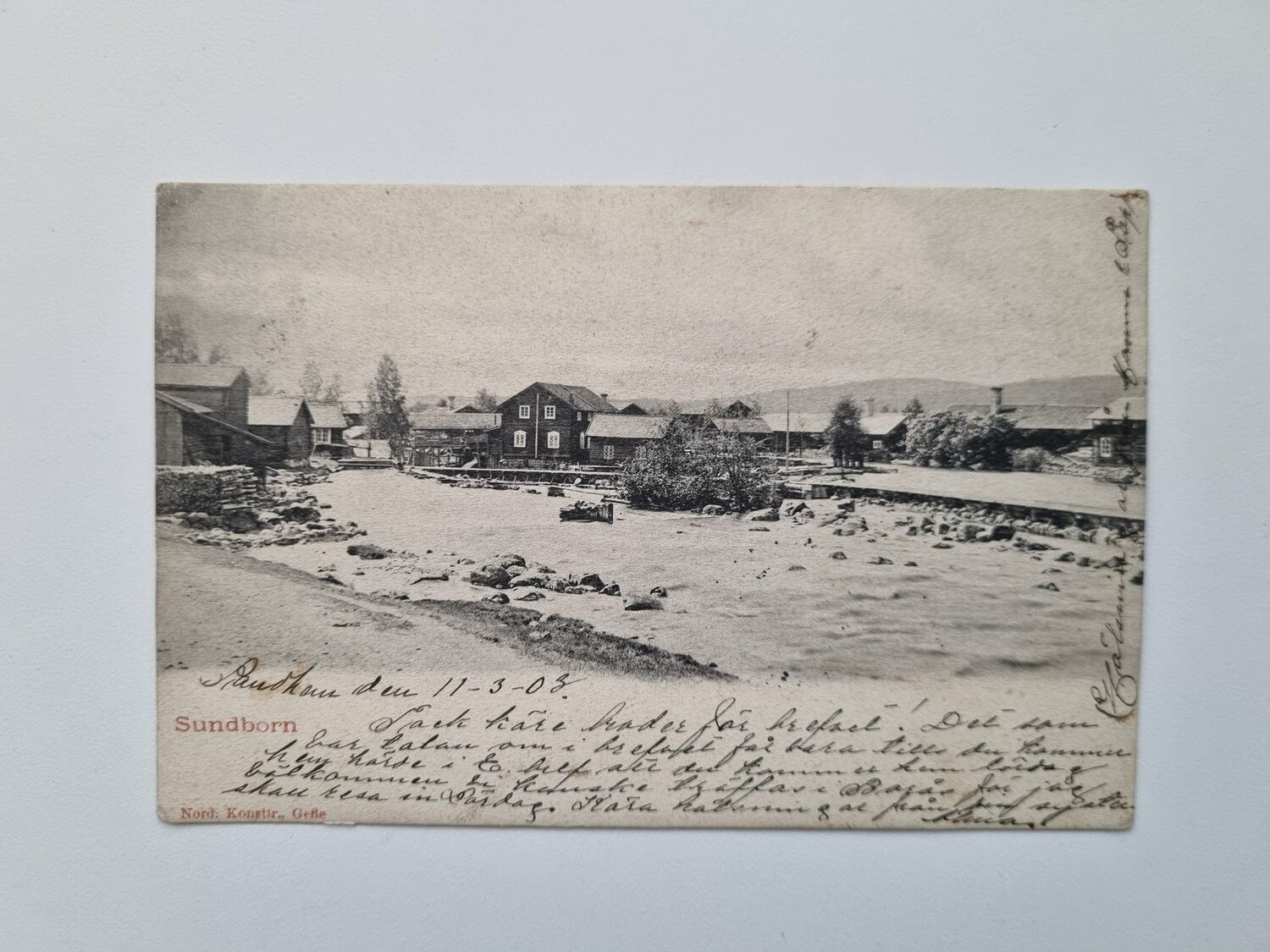 Vykort Sundborn 1903
