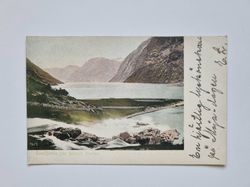 Vykort Sunelffjorden, Norge