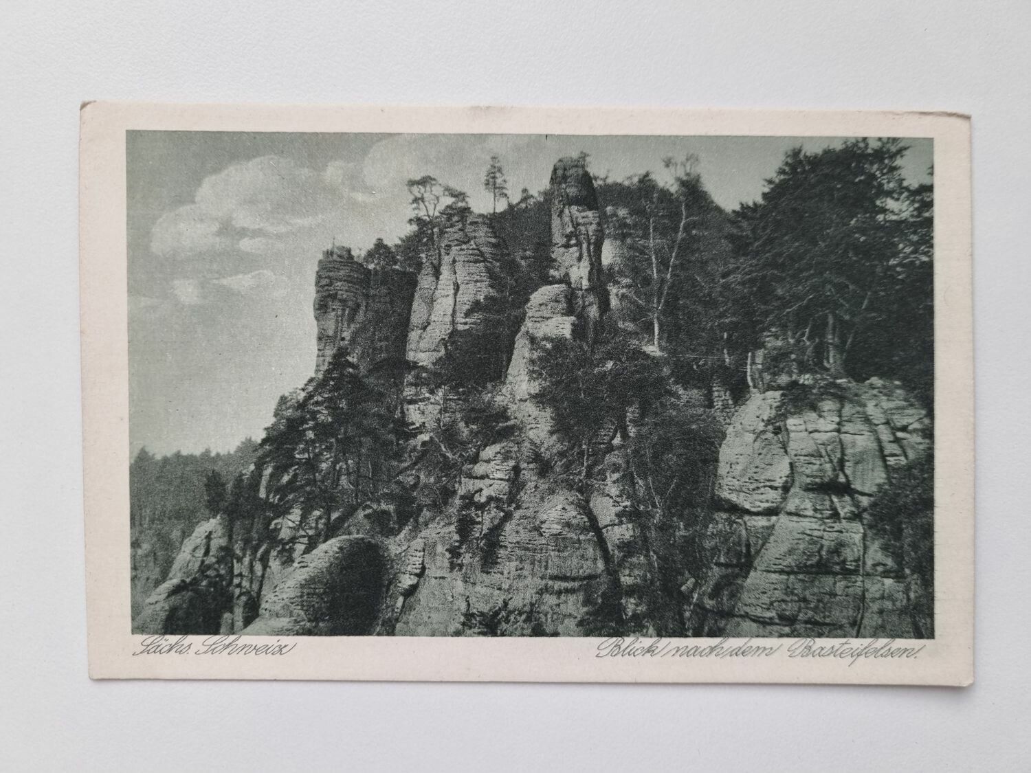 Vykort Säcks Schweiz