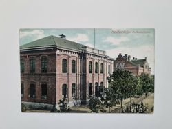 Vykort Södertelje. Folkskolorna, 1916