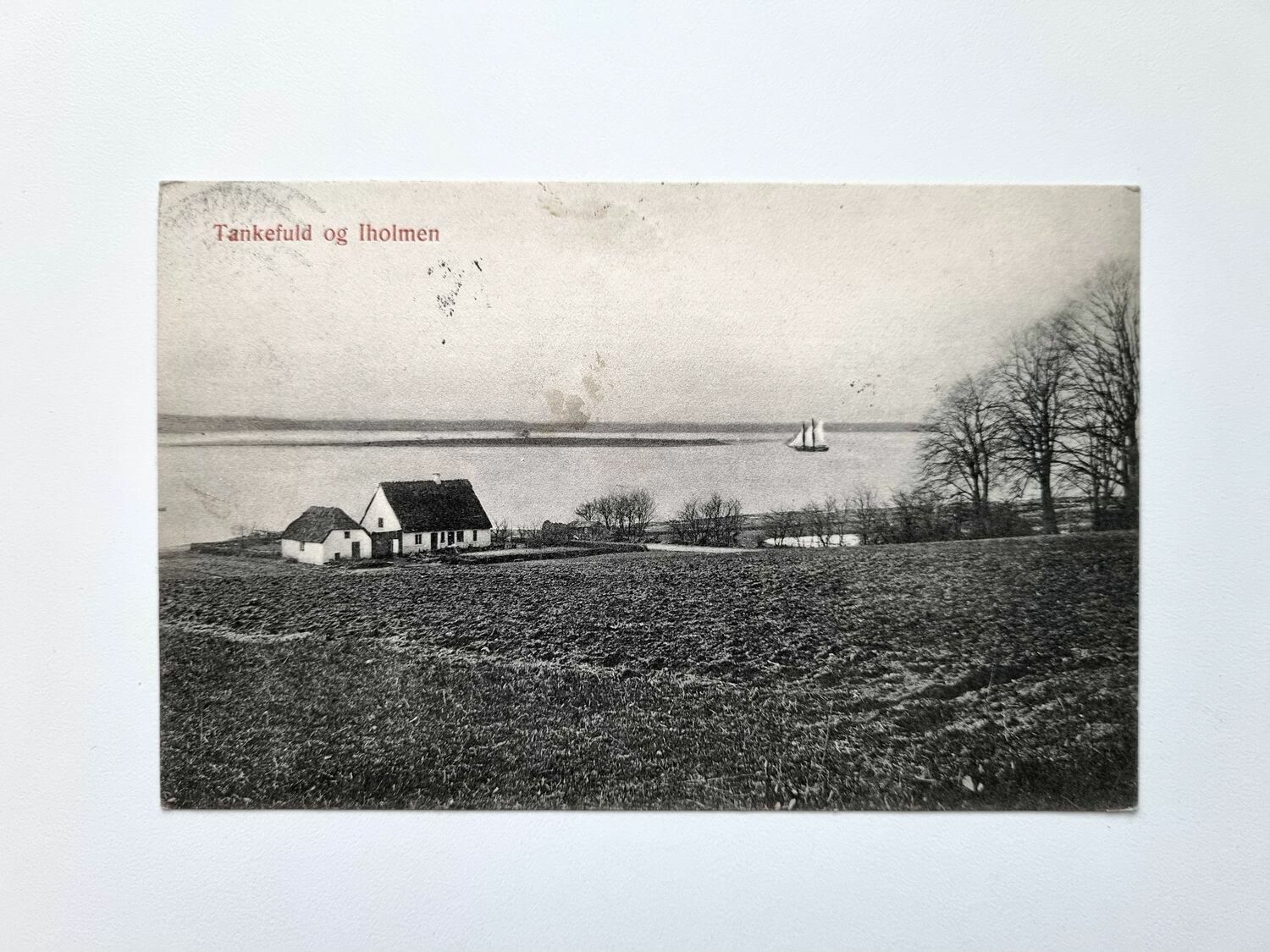 Vykort Tankefuld og Iholmen