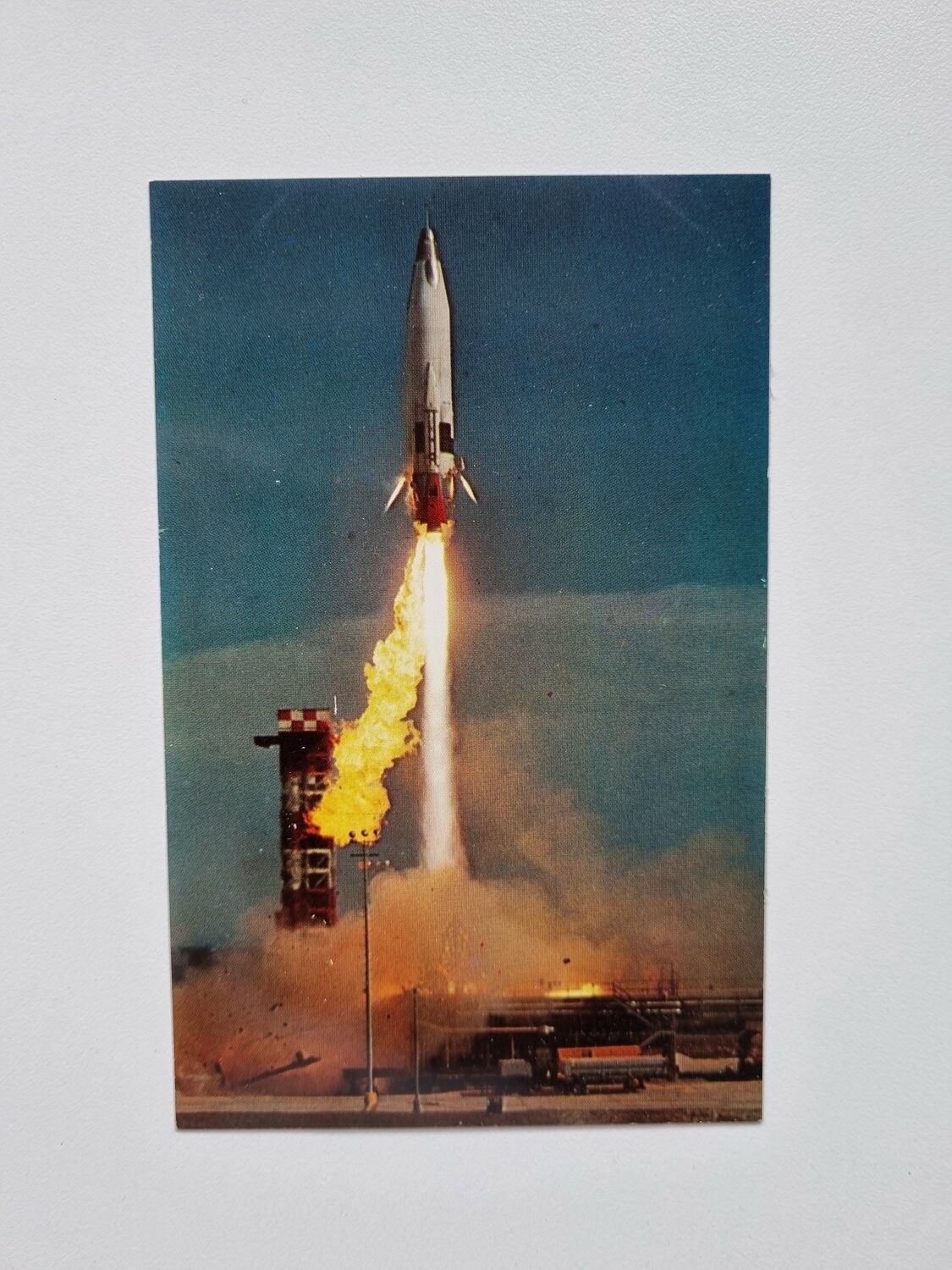 Vykort The ATLAS Intercontinental Ballistic Missile