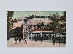Vykort The Big Scenia, Palisades Amusement Park, N. J.