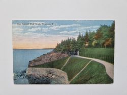 Vykort The Tunnel, Cliff Walk, Newport, R. I.