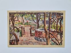 Vykort THE WISHING WELL SAN DIEGO, CA. 1942