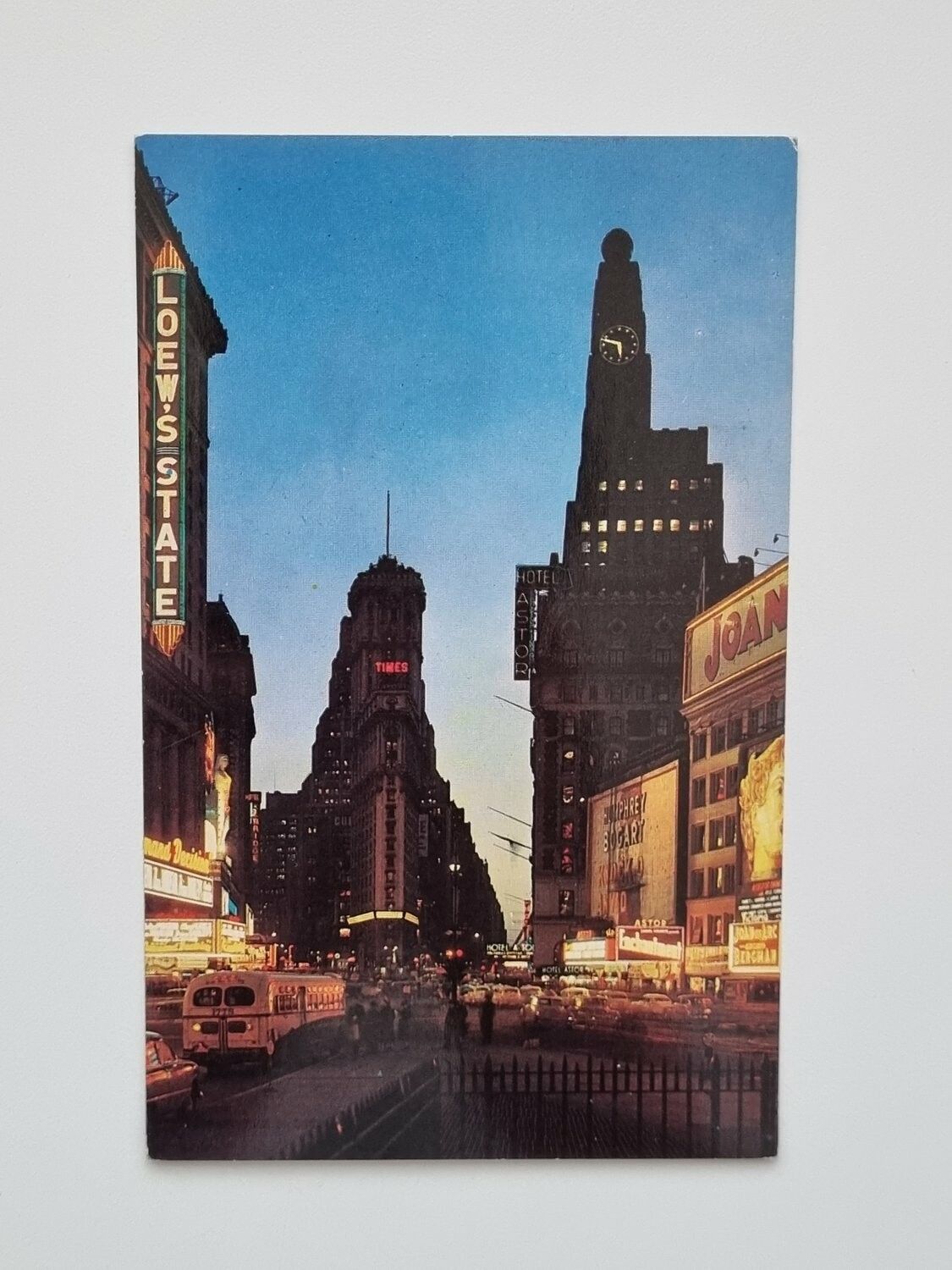 Vykort Times Square