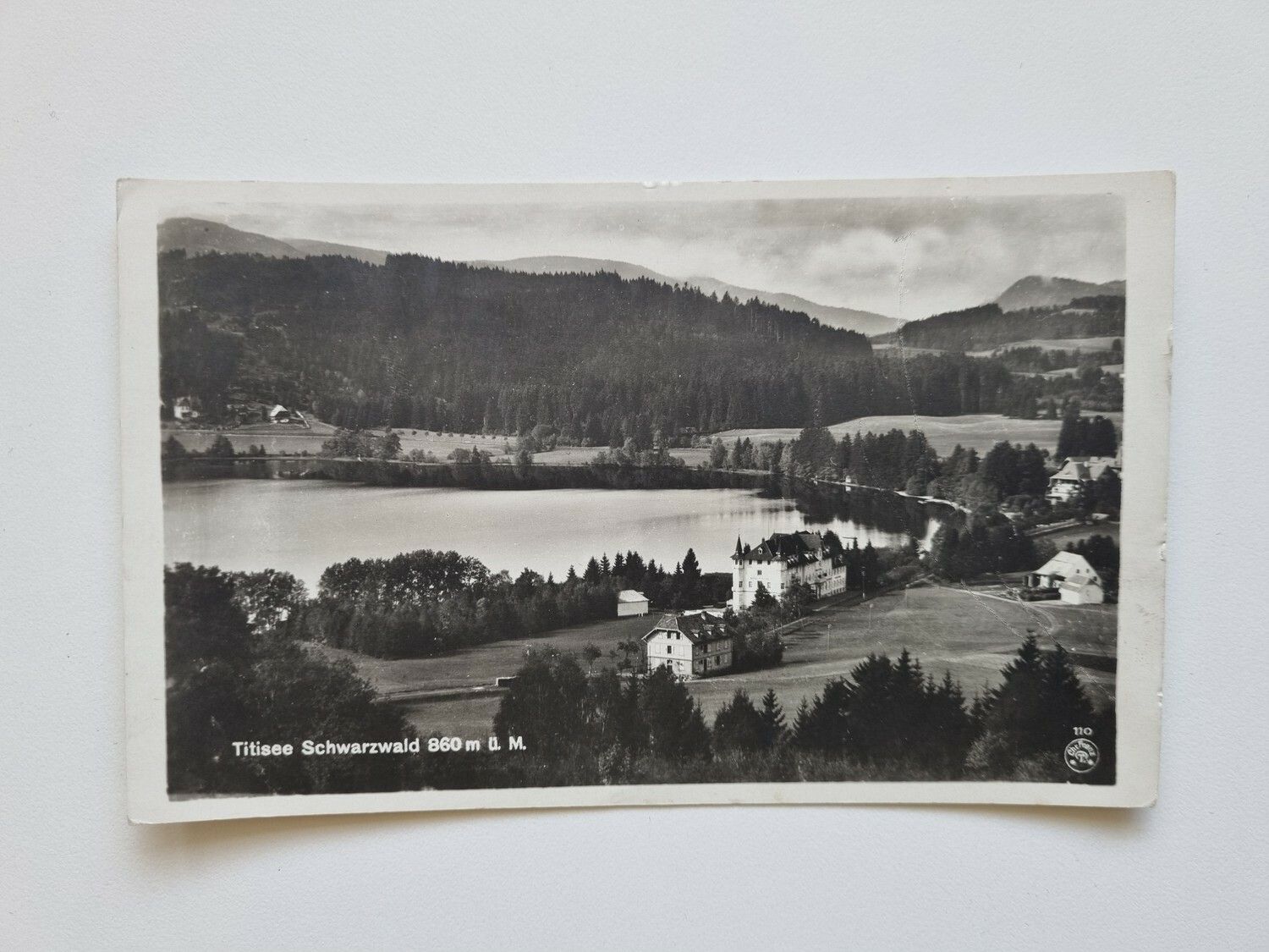 Vykort Titisee Schwarzwald 860 m ü. M