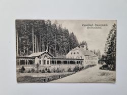 Vykort Tobelbad, Steiermark. Ferdinand Bad, 1919