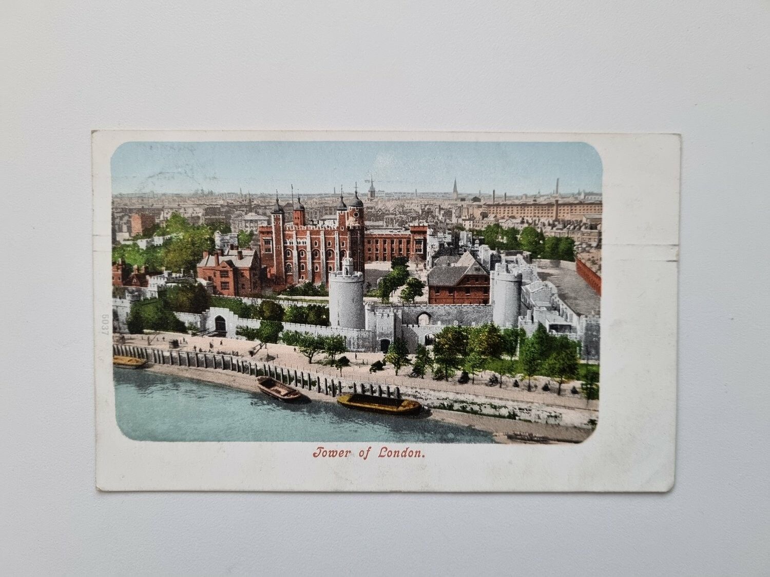 Vykort Tower of London, 1906