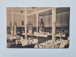 Vykort Tranås Vattenkuranstalten. Matsalen