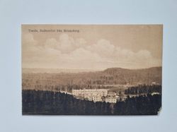 Vykort Tranås, Badhotellet från Brinkeberg