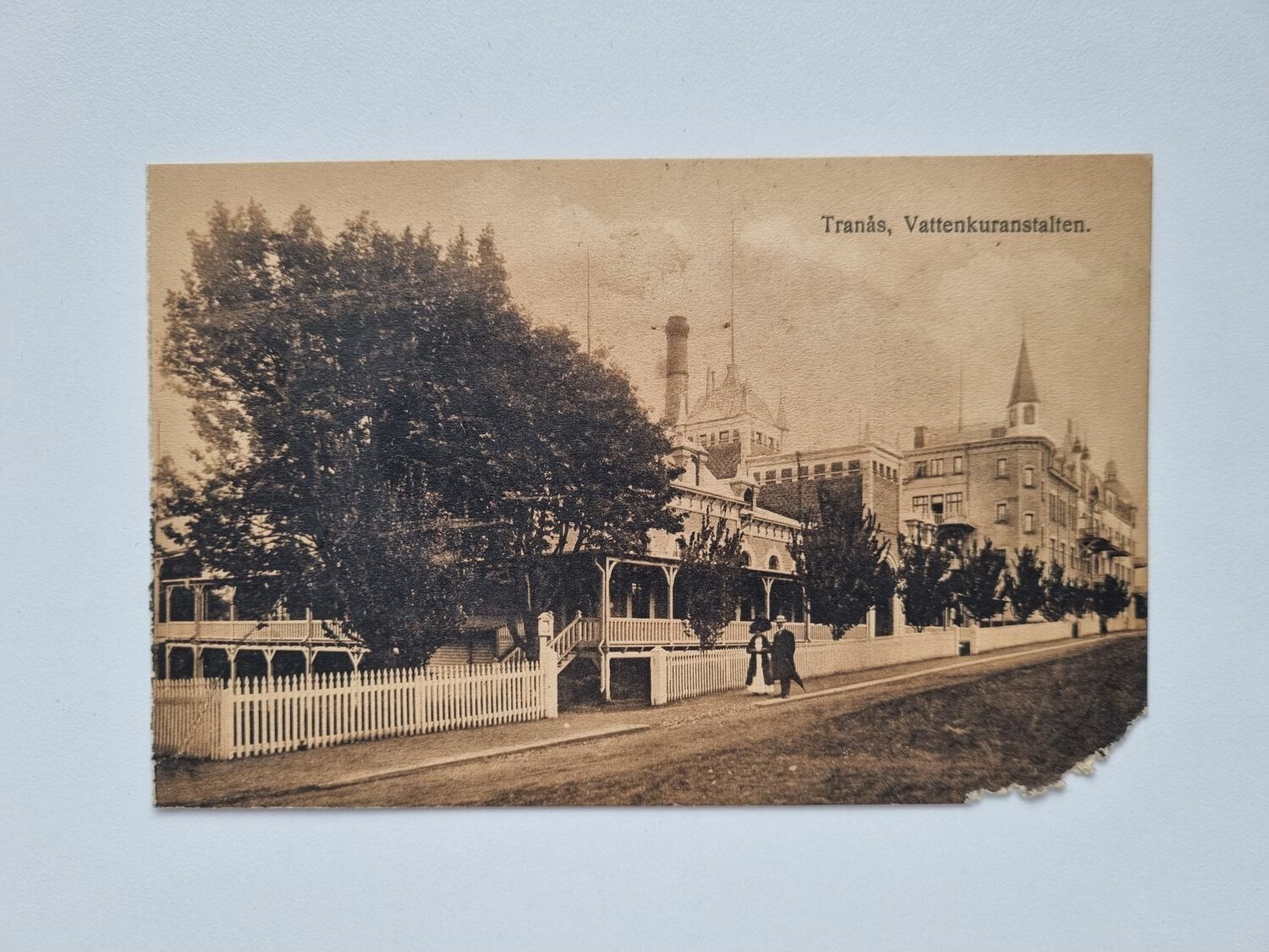 Vykort Tranås, Vattenkuranstalten