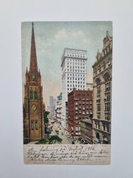 Vykort TRINITY CHURCH 1906
