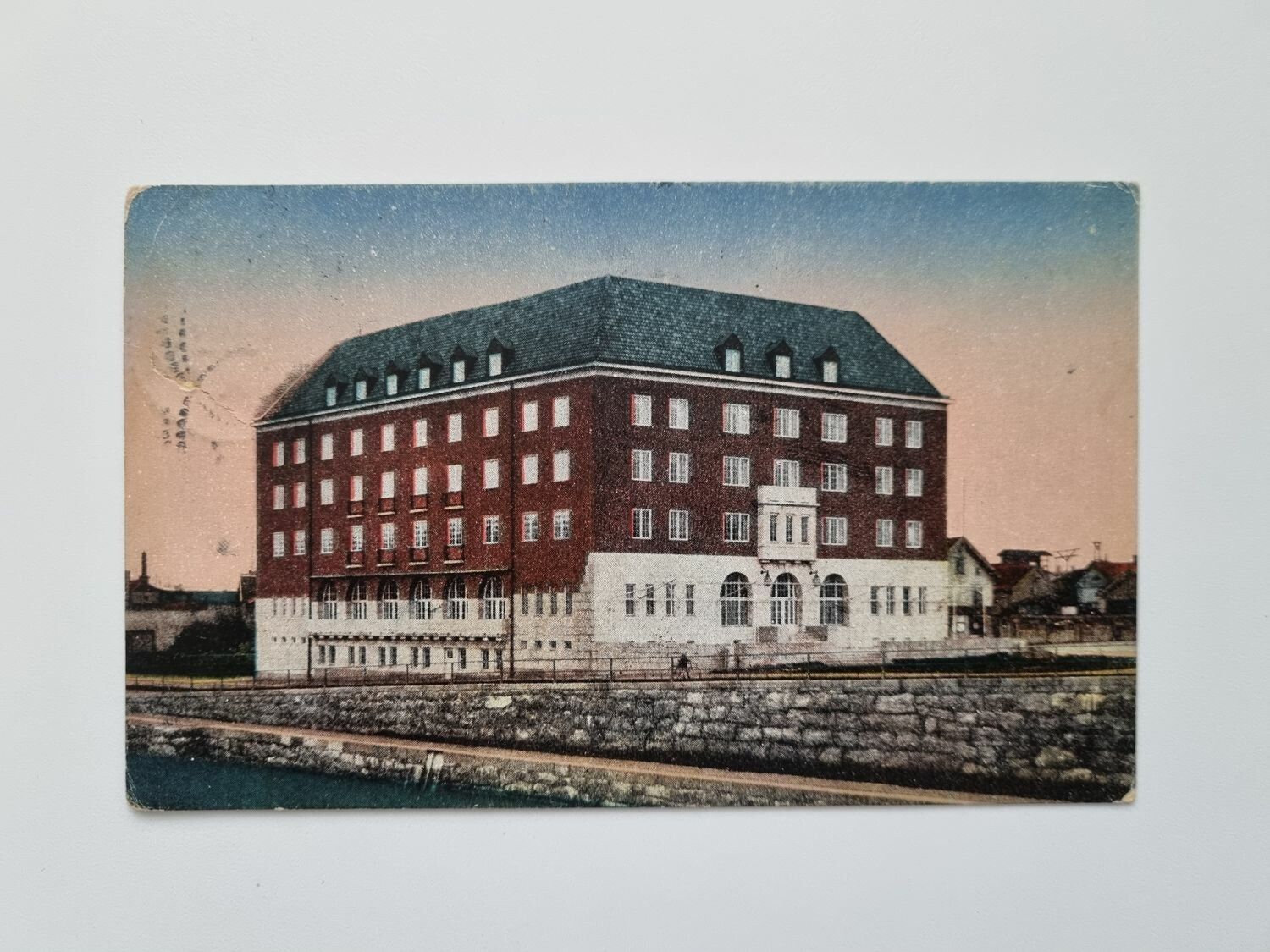 Vykort Trollhättan. Stadshotellet