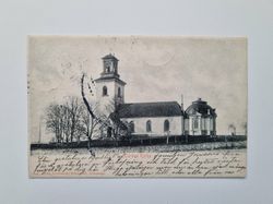 Vykort Turinge kyrka 1902