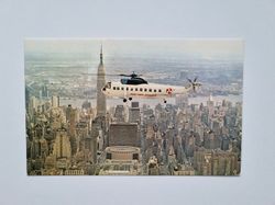 Vykort Twin-engine luxury helicopter is like seeing New York
