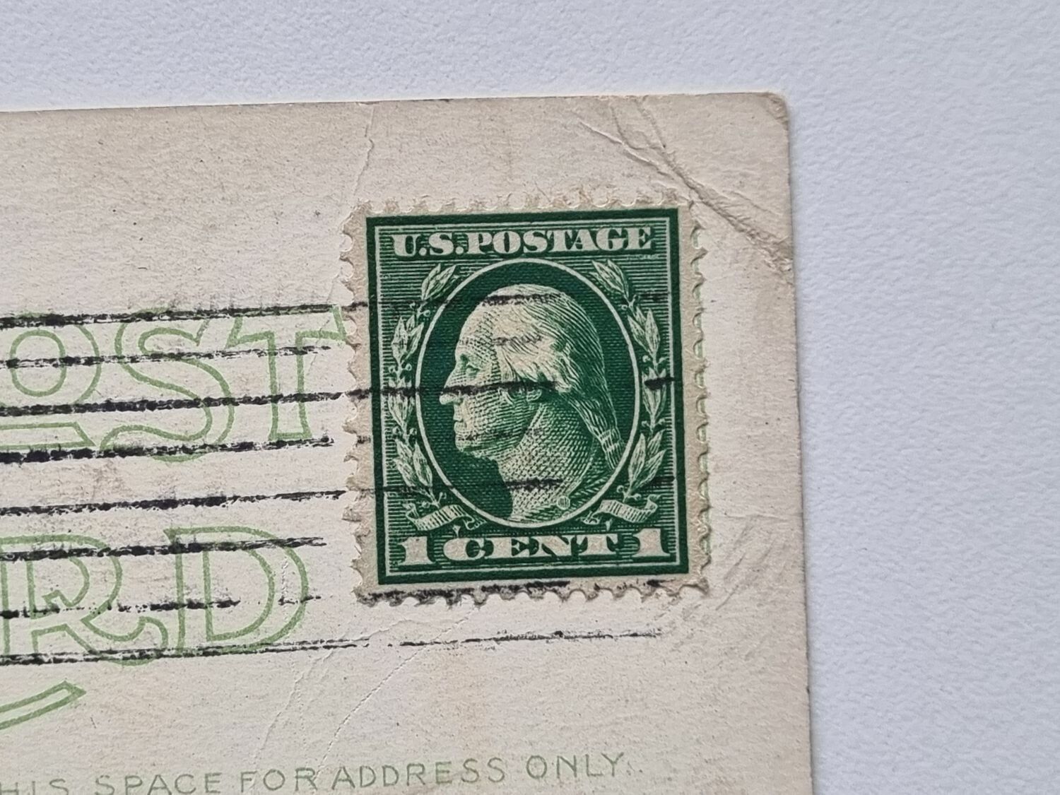 Vykort U. S. Post Office, Virginia, Minn